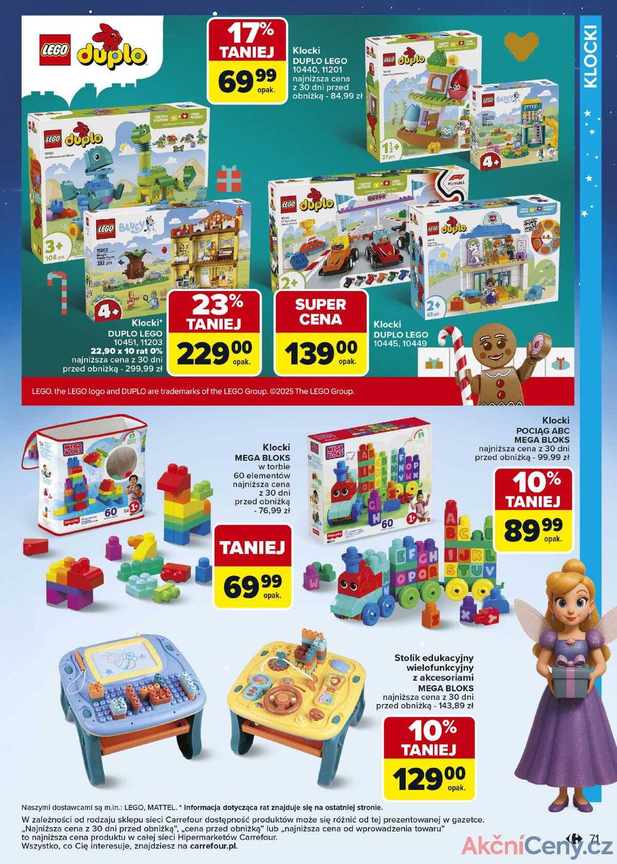 Leták Carrefour Polsko 3.11.-23.12.2025 - Hračky strana 71