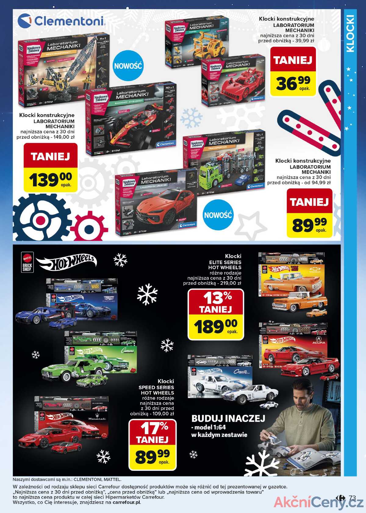 Leták Carrefour Polsko 3.11.-23.12.2025 - Hračky strana 73