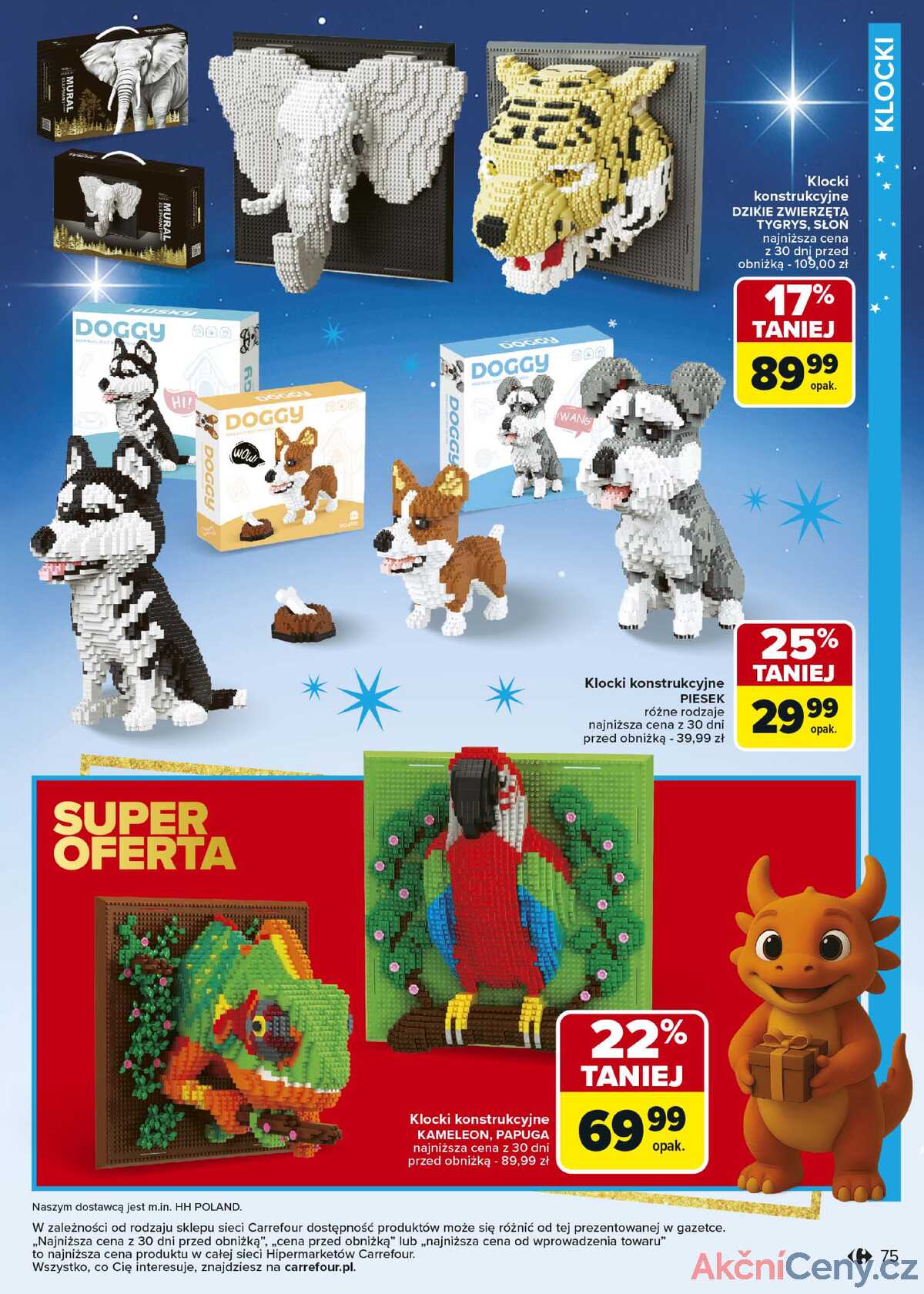 Leták Carrefour Polsko 3.11.-23.12.2025 - Hračky strana 75