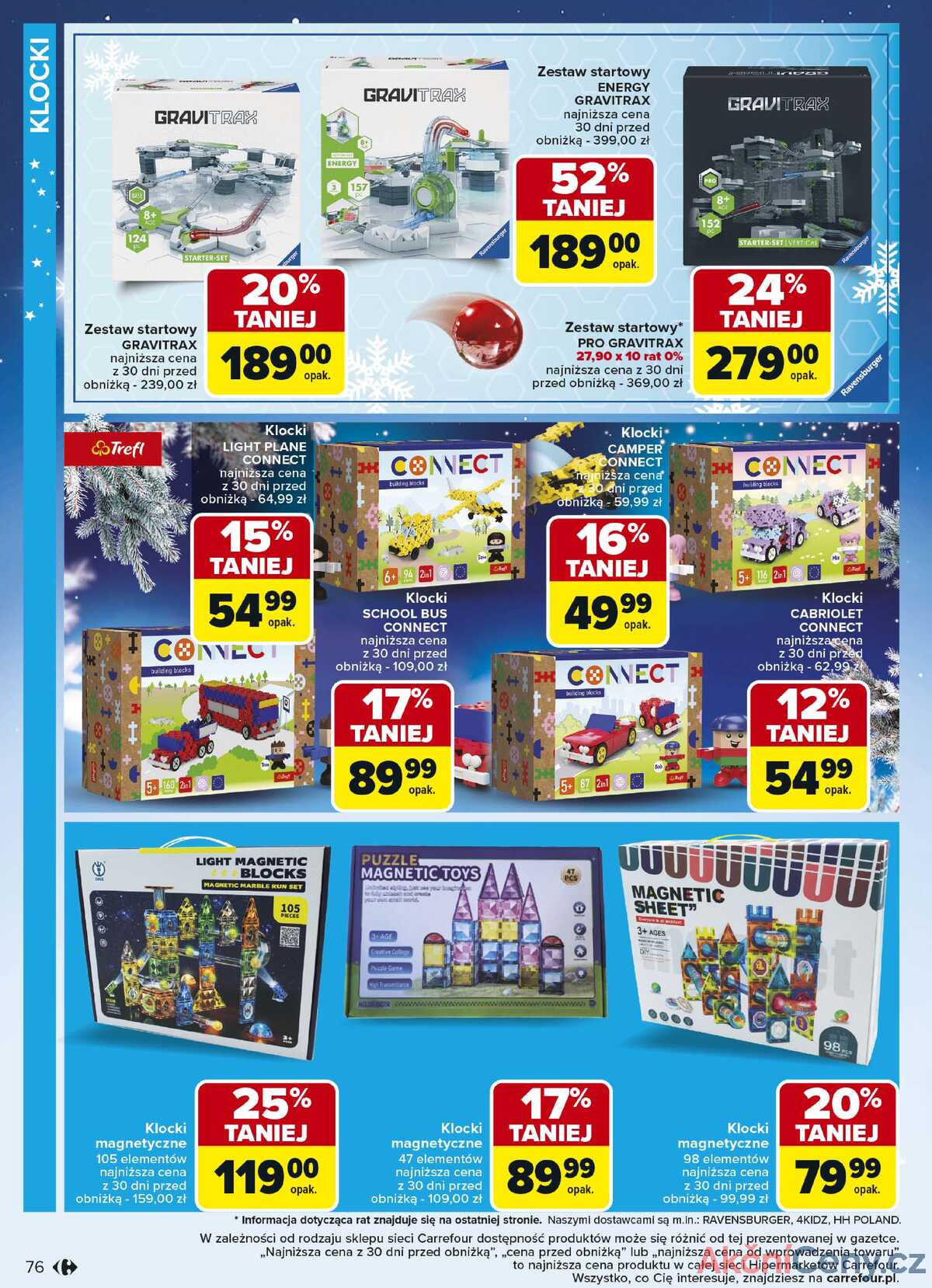 Leták Carrefour Polsko 3.11.-23.12.2025 - Hračky strana 76