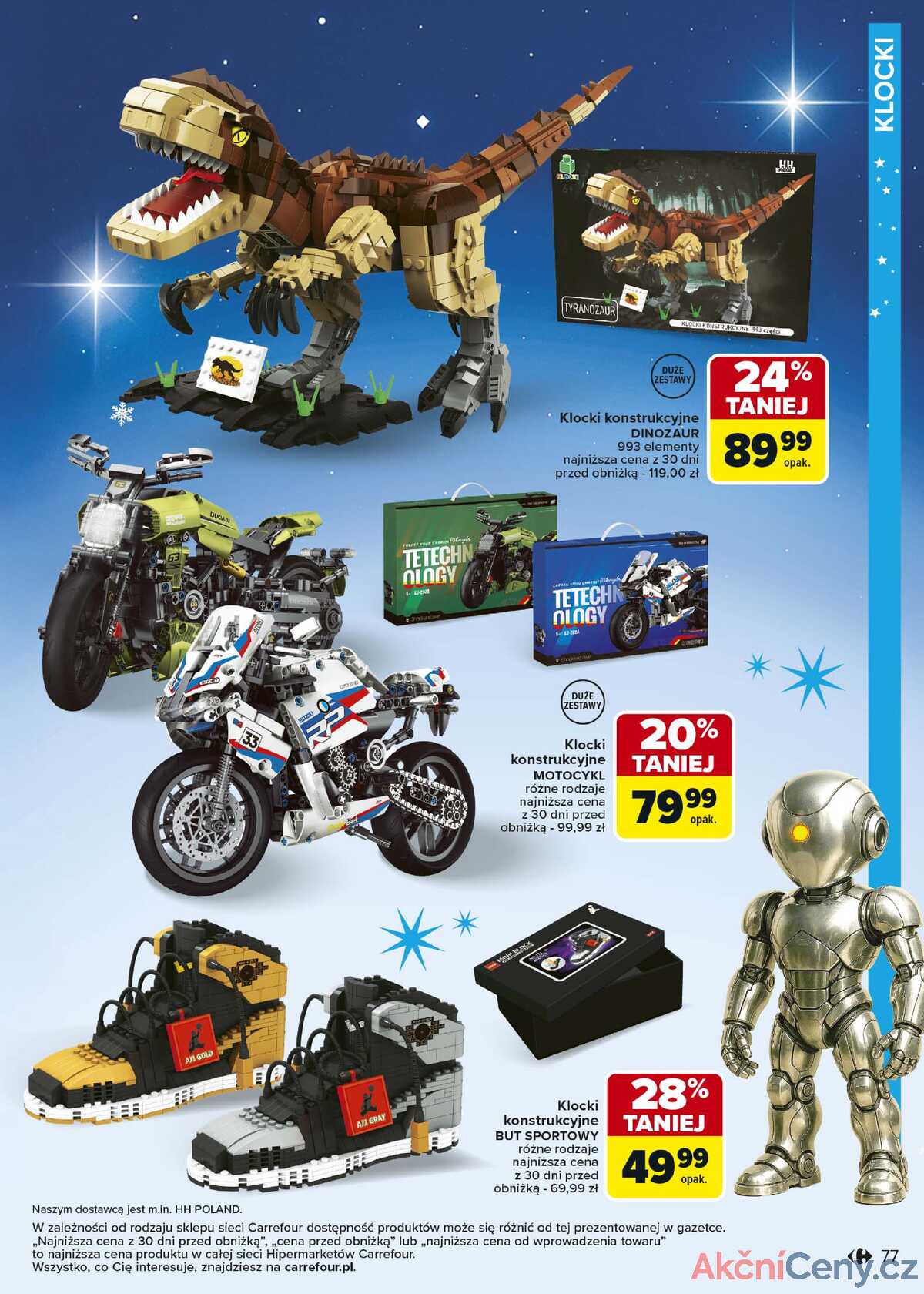 Leták Carrefour Polsko 3.11.-23.12.2025 - Hračky strana 77