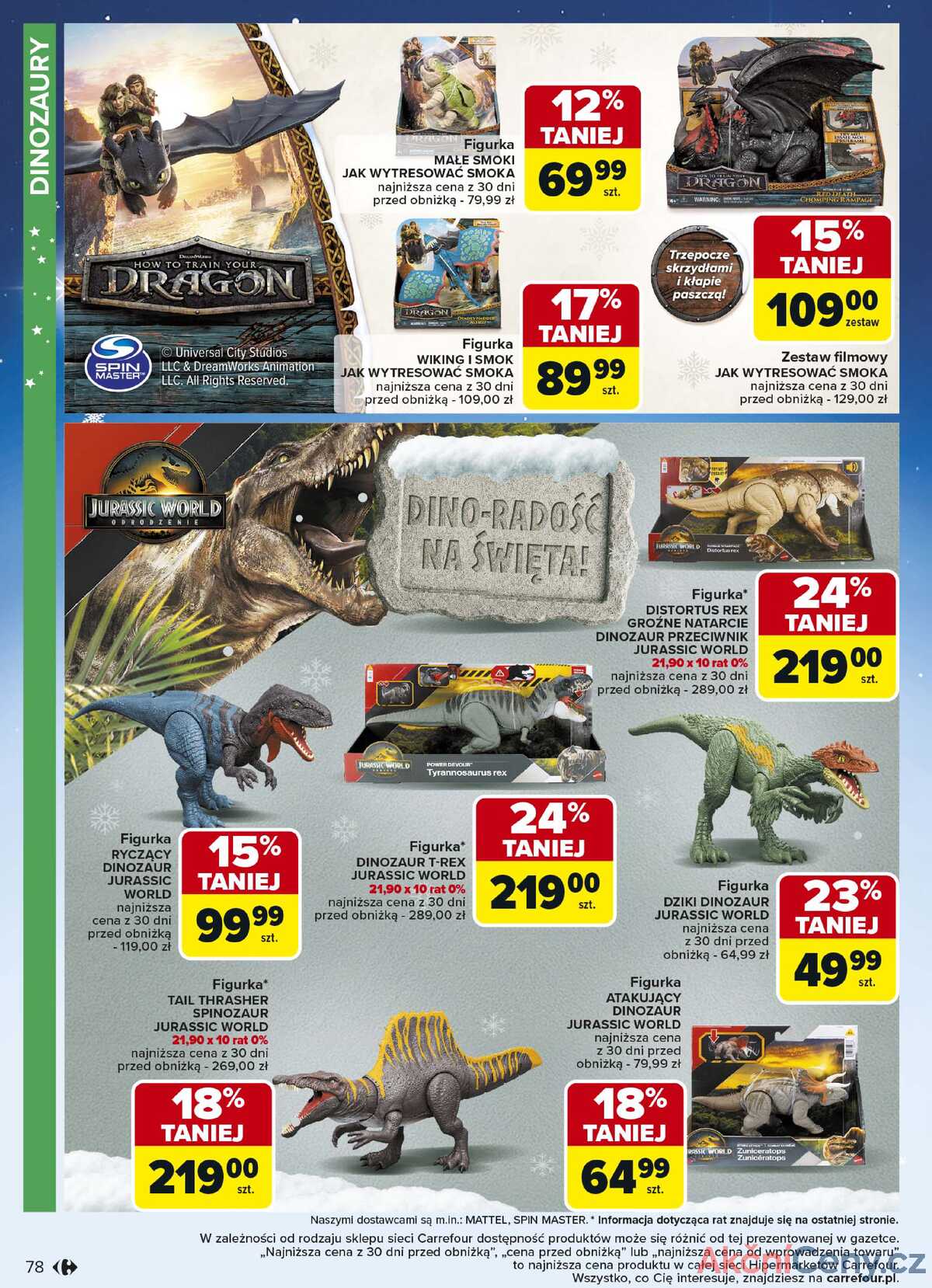 Leták Carrefour Polsko 3.11.-23.12.2025 - Hračky strana 78