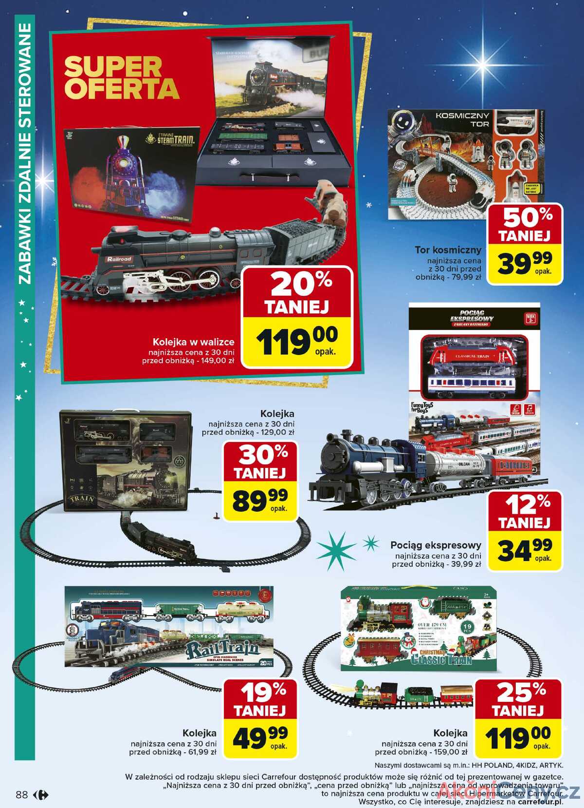Leták Carrefour Polsko 3.11.-23.12.2025 - Hračky strana 88