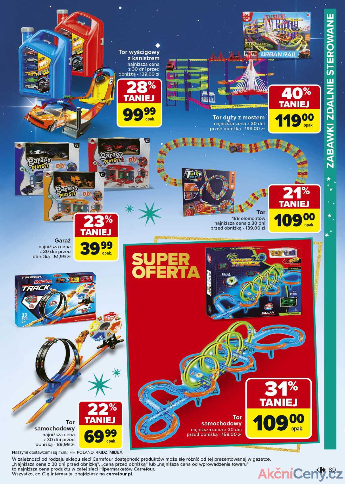 Leták Carrefour Polsko 3.11.-23.12.2025 - Hračky strana 89