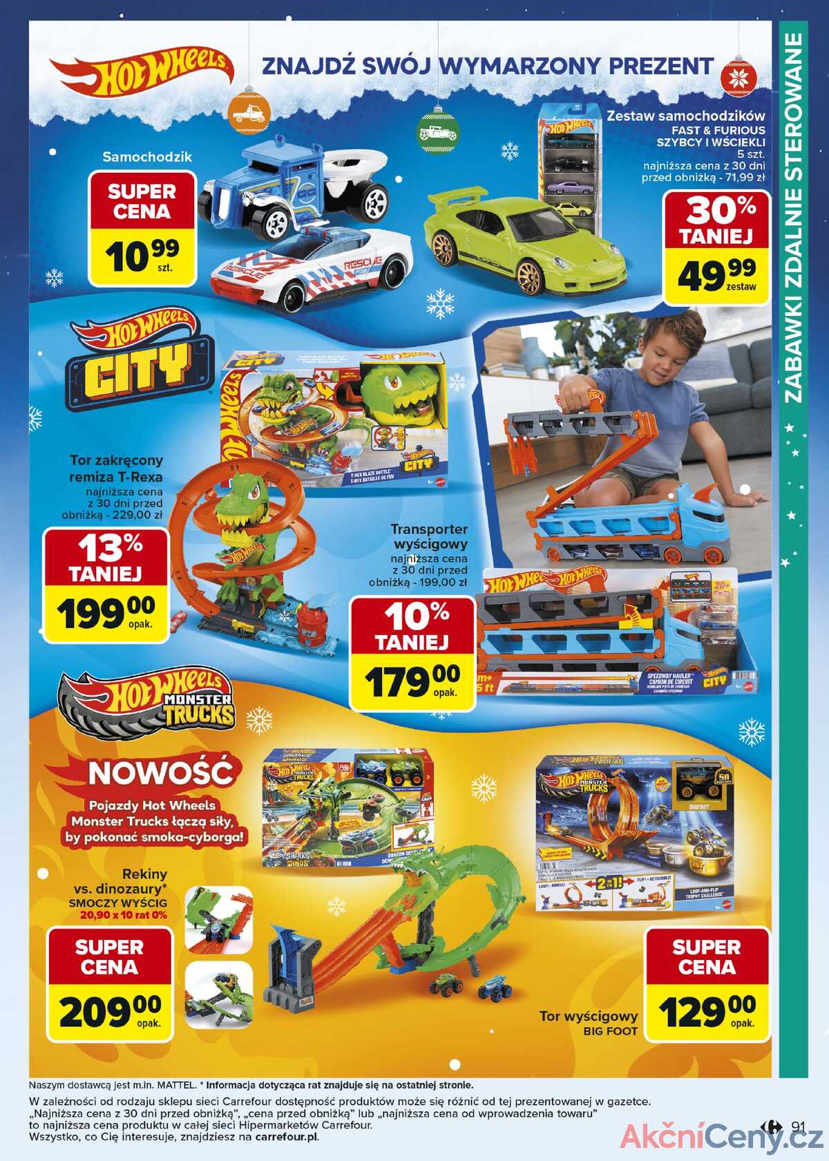Leták Carrefour Polsko 3.11.-23.12.2025 - Hračky strana 91