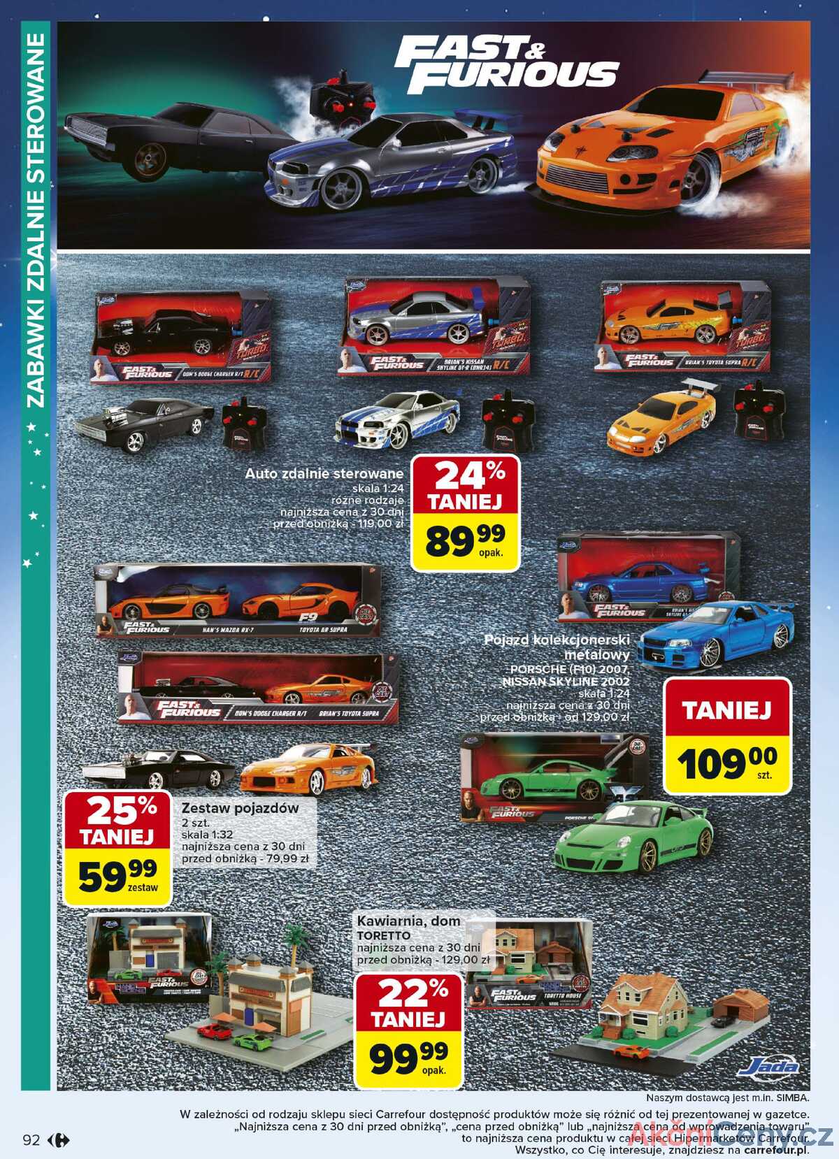 Leták Carrefour Polsko 3.11.-23.12.2025 - Hračky strana 92