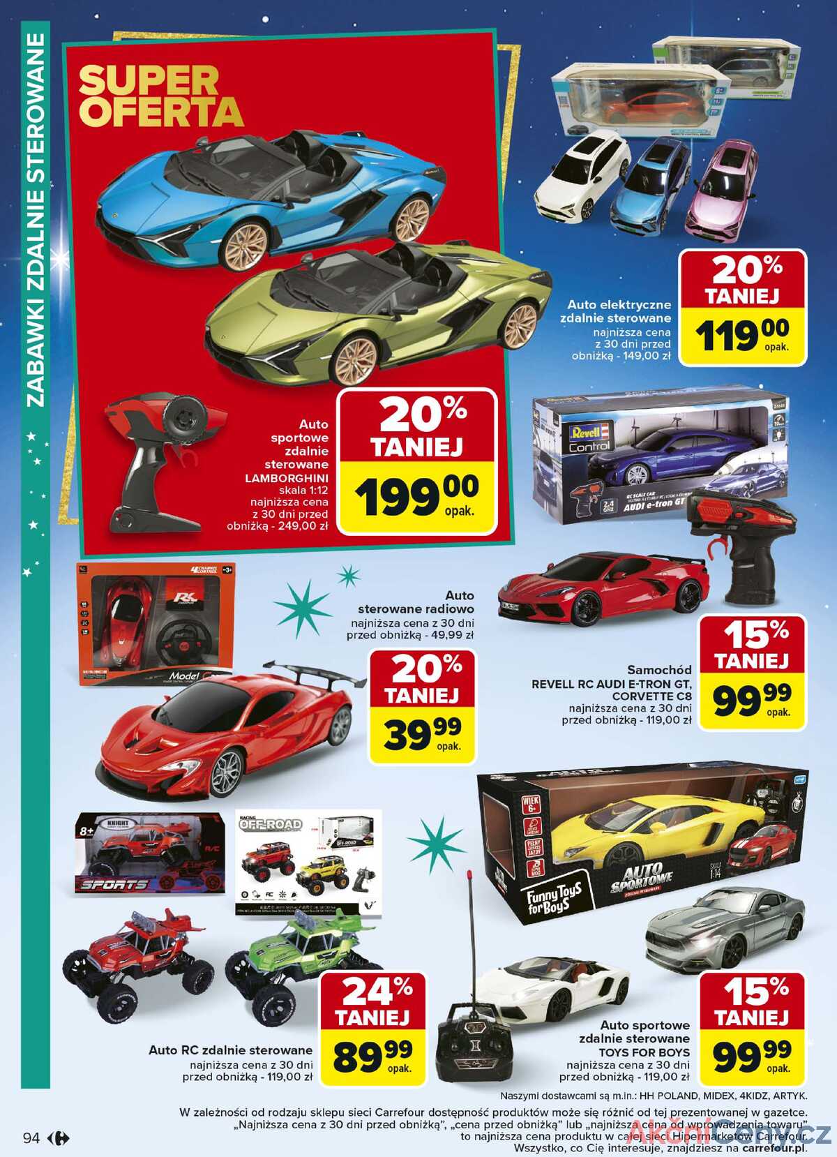 Leták Carrefour Polsko 3.11.-23.12.2025 - Hračky strana 94
