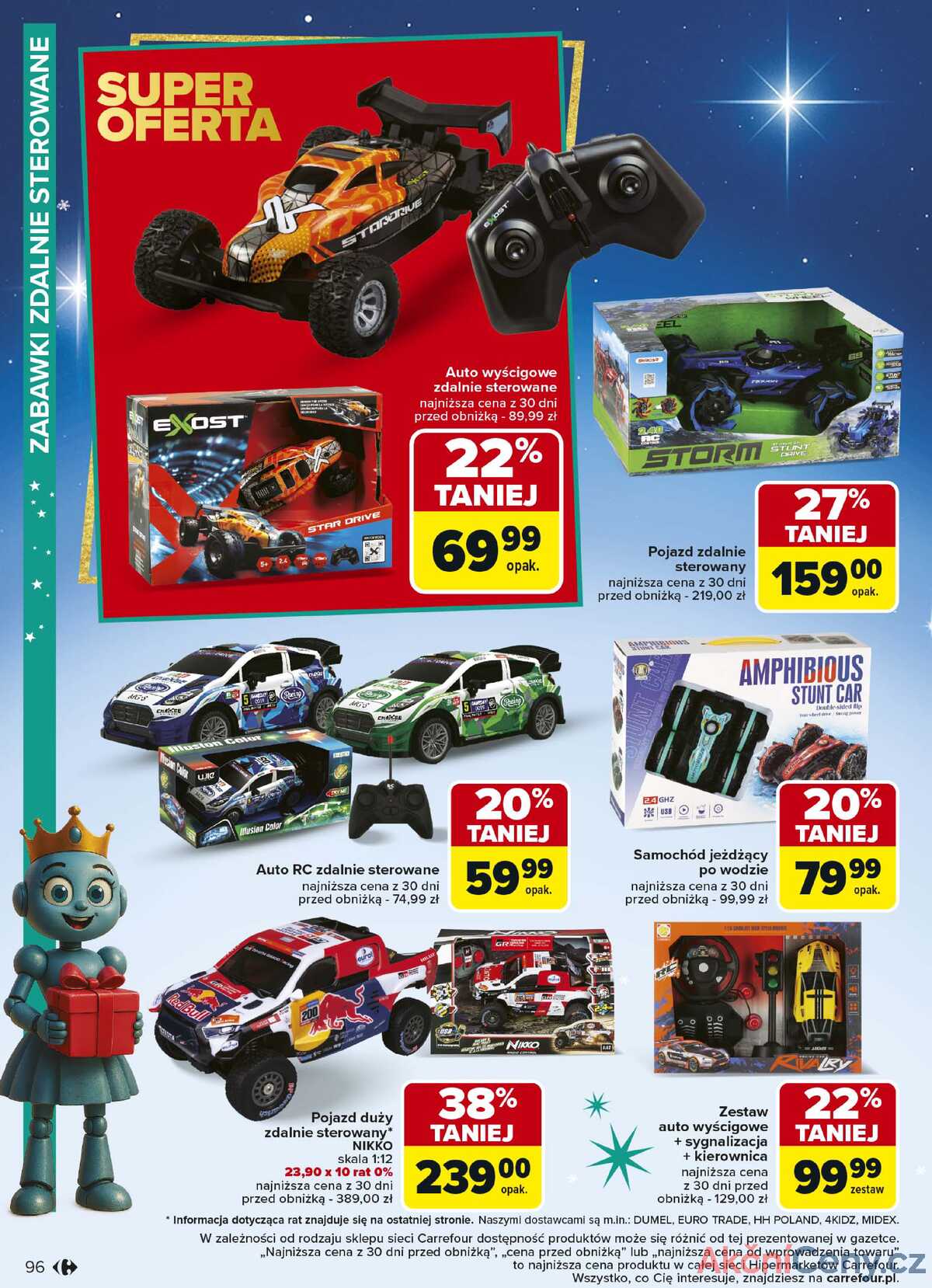Leták Carrefour Polsko 3.11.-23.12.2025 - Hračky strana 96