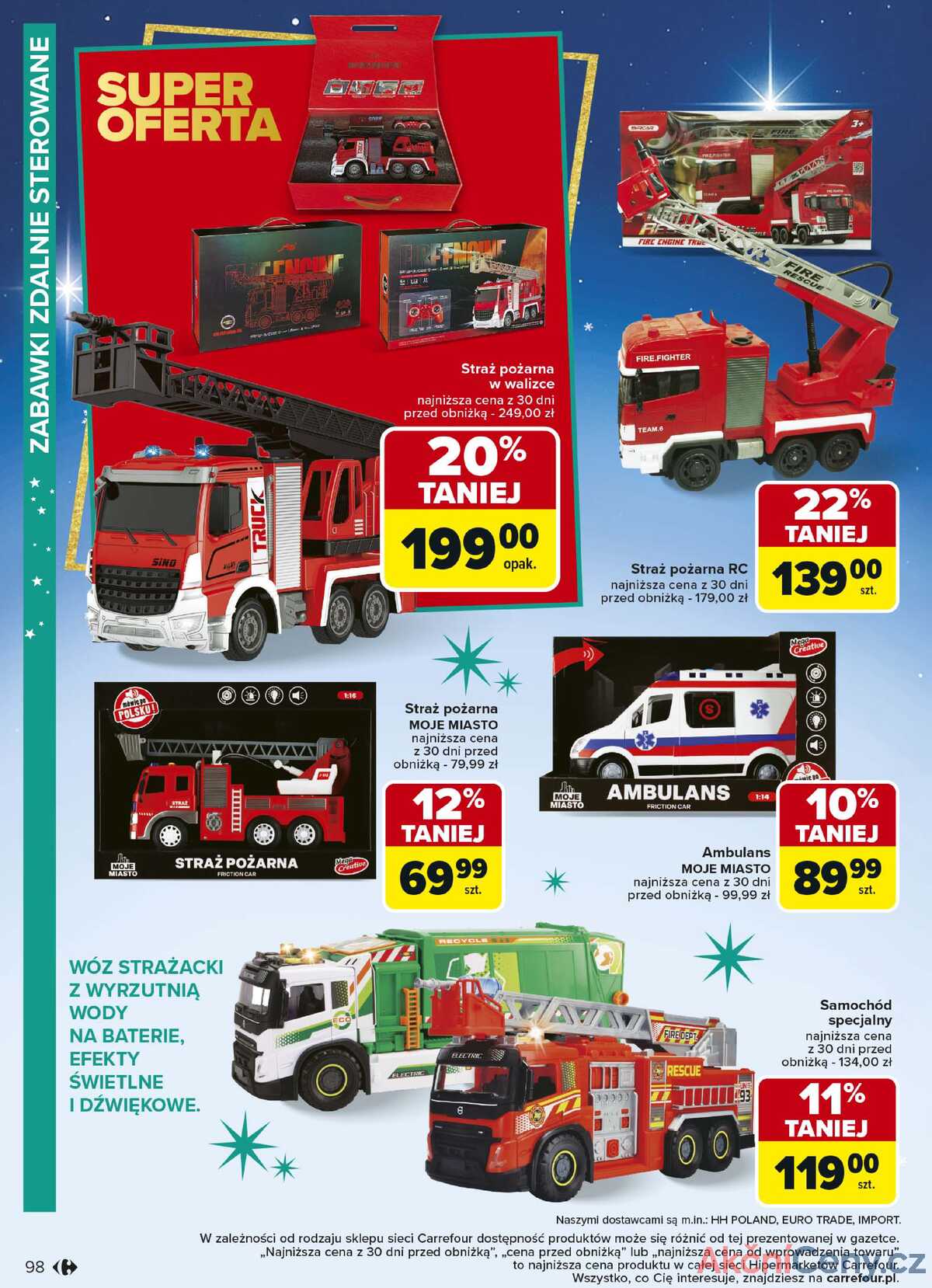 Leták Carrefour Polsko 3.11.-23.12.2025 - Hračky strana 98