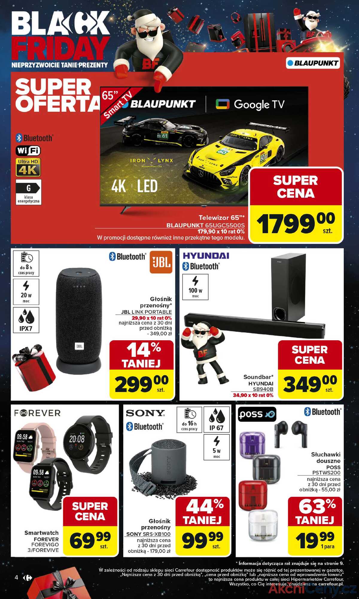 Leták Carrefour Polsko 3.11.-15.11.2025 - BLACK FRIDAY od pondělí! strana 4