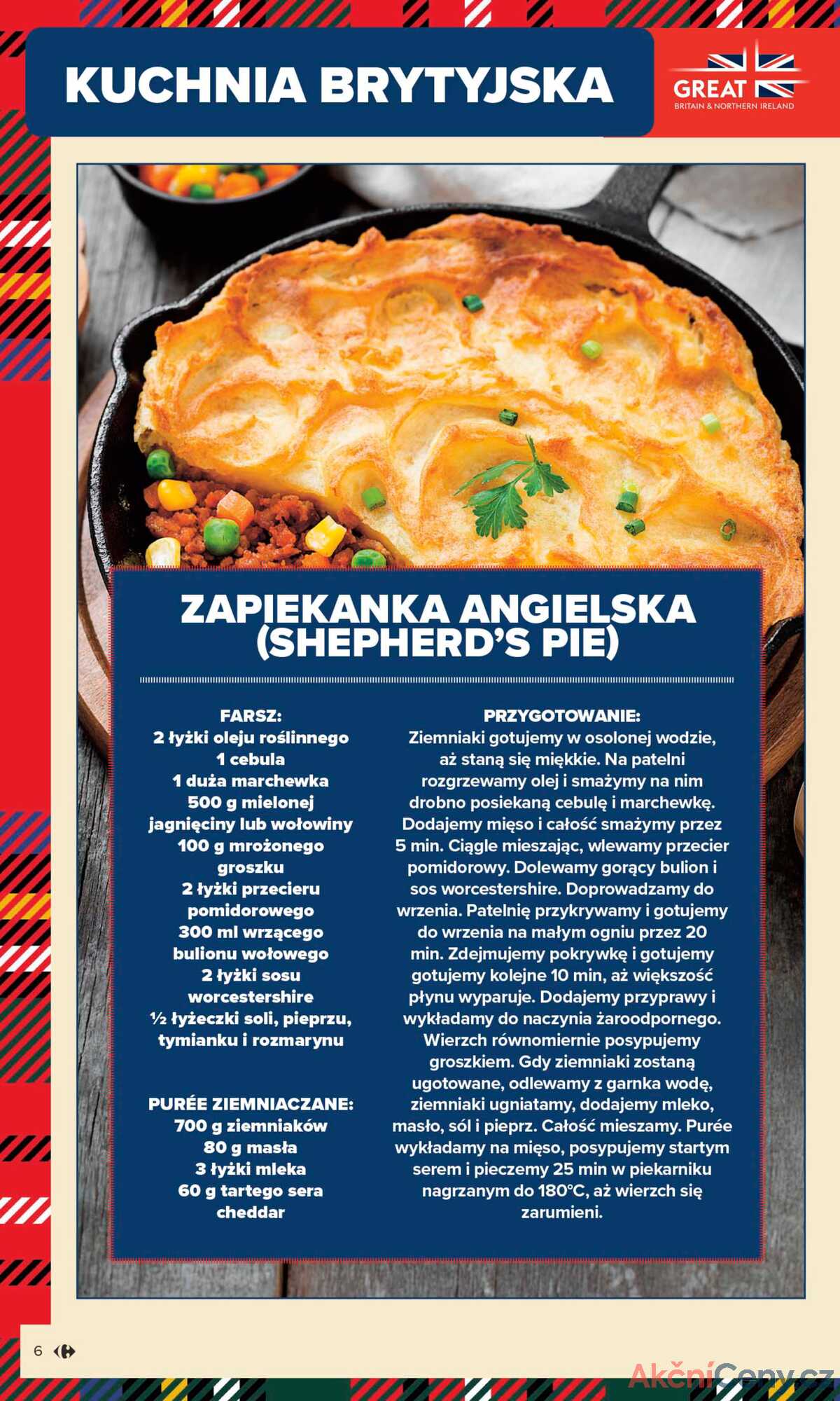 Leták Carrefour Polsko 4.11.-15.11.2025 - Britská kuchyně od úterý! strana 6