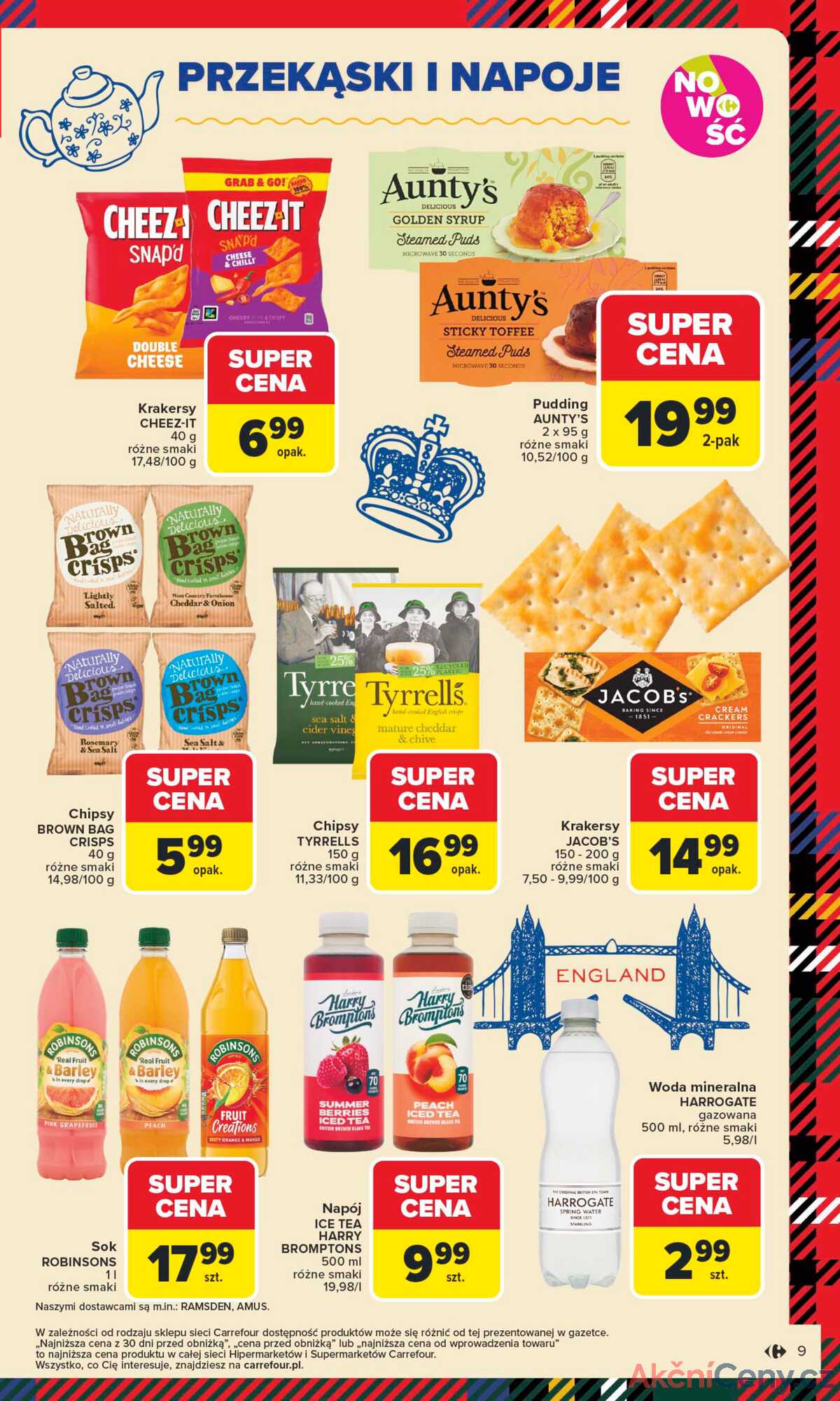 Leták Carrefour Polsko 4.11.-15.11.2025 - Britská kuchyně od úterý! strana 9