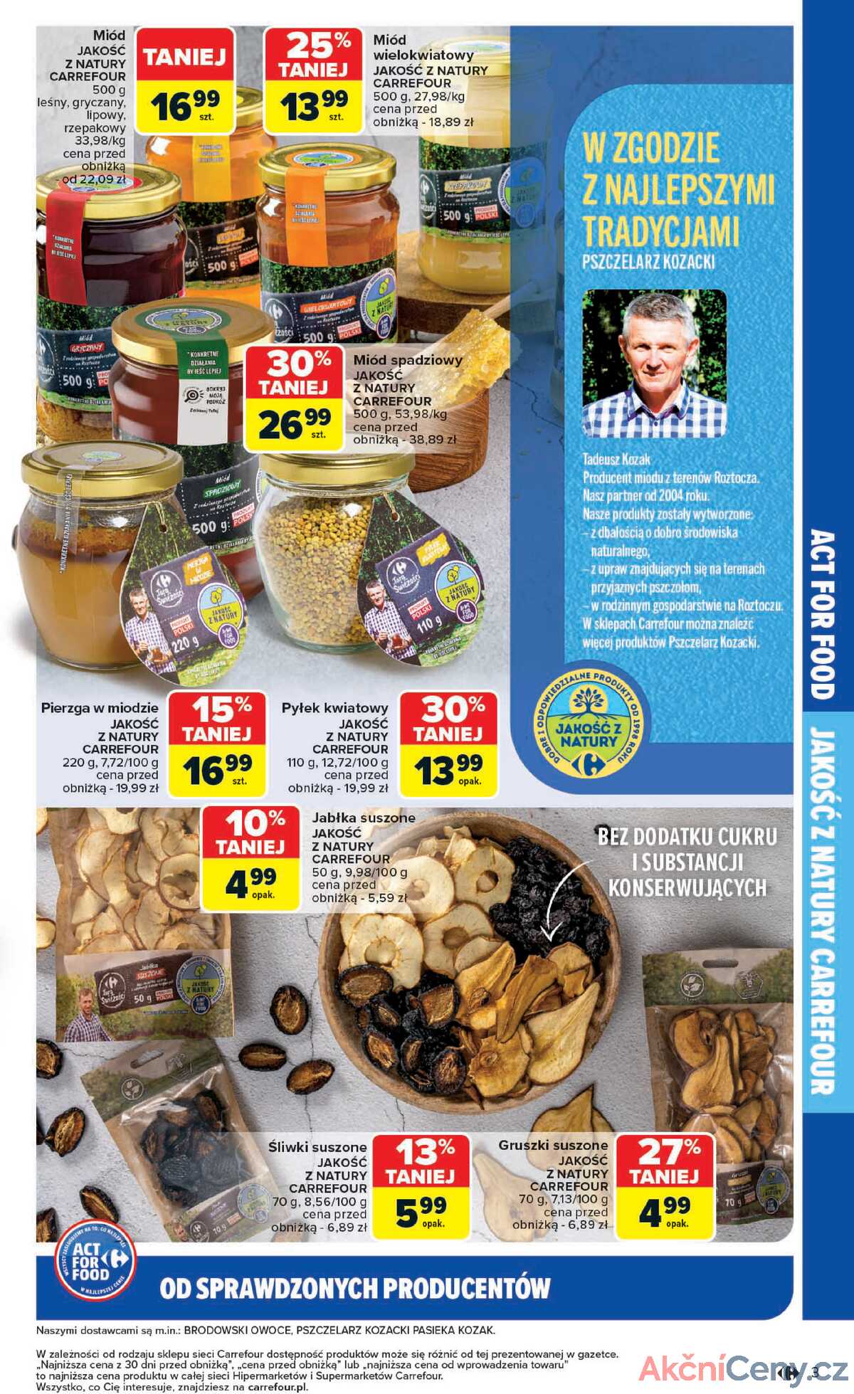 Leták Carrefour Polsko 3.11.-15.11.2025 - ACT FOR FOOD od pondělí! strana 3