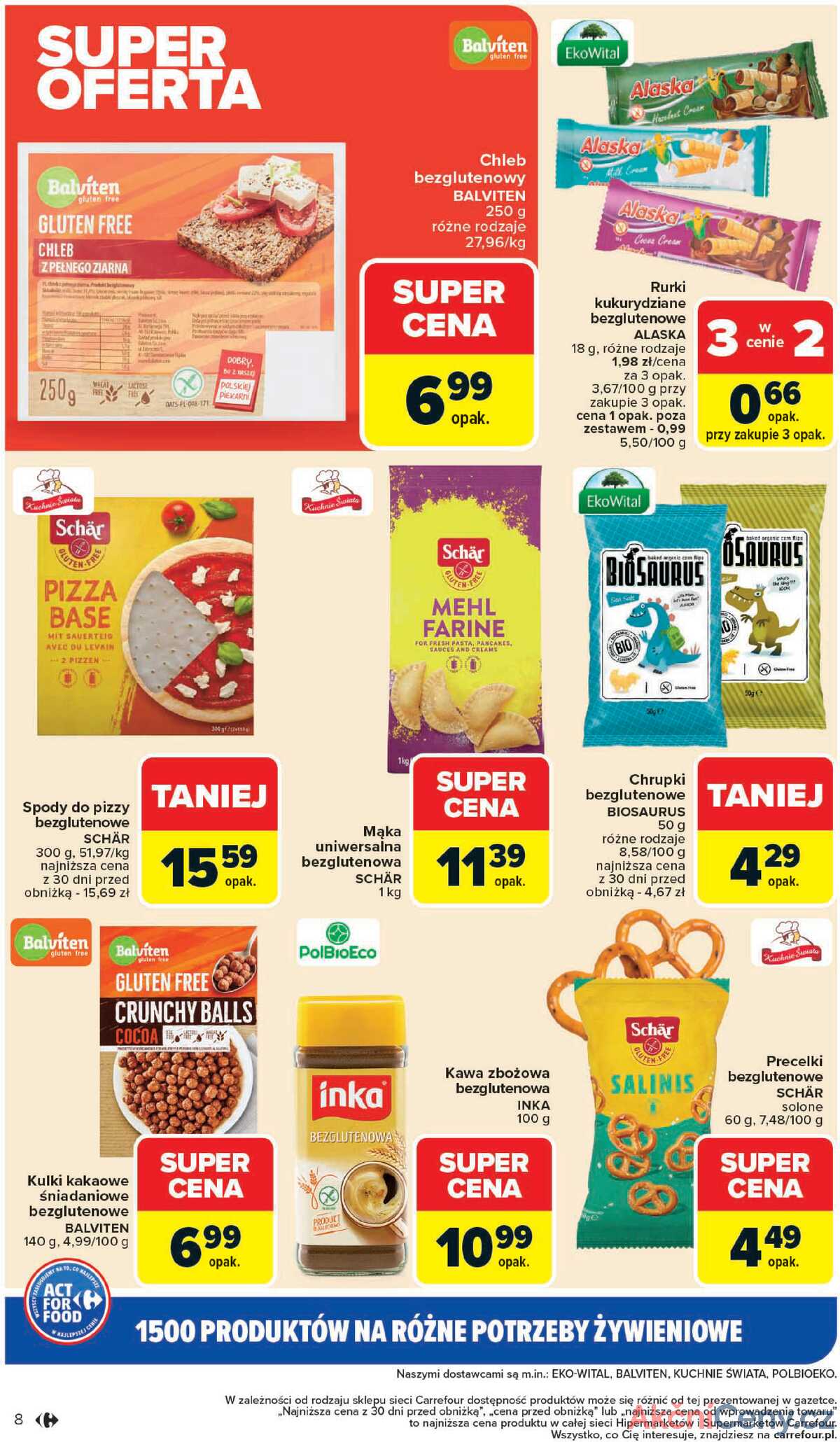 Leták Carrefour Polsko 3.11.-15.11.2025 - ACT FOR FOOD od pondělí! strana 8