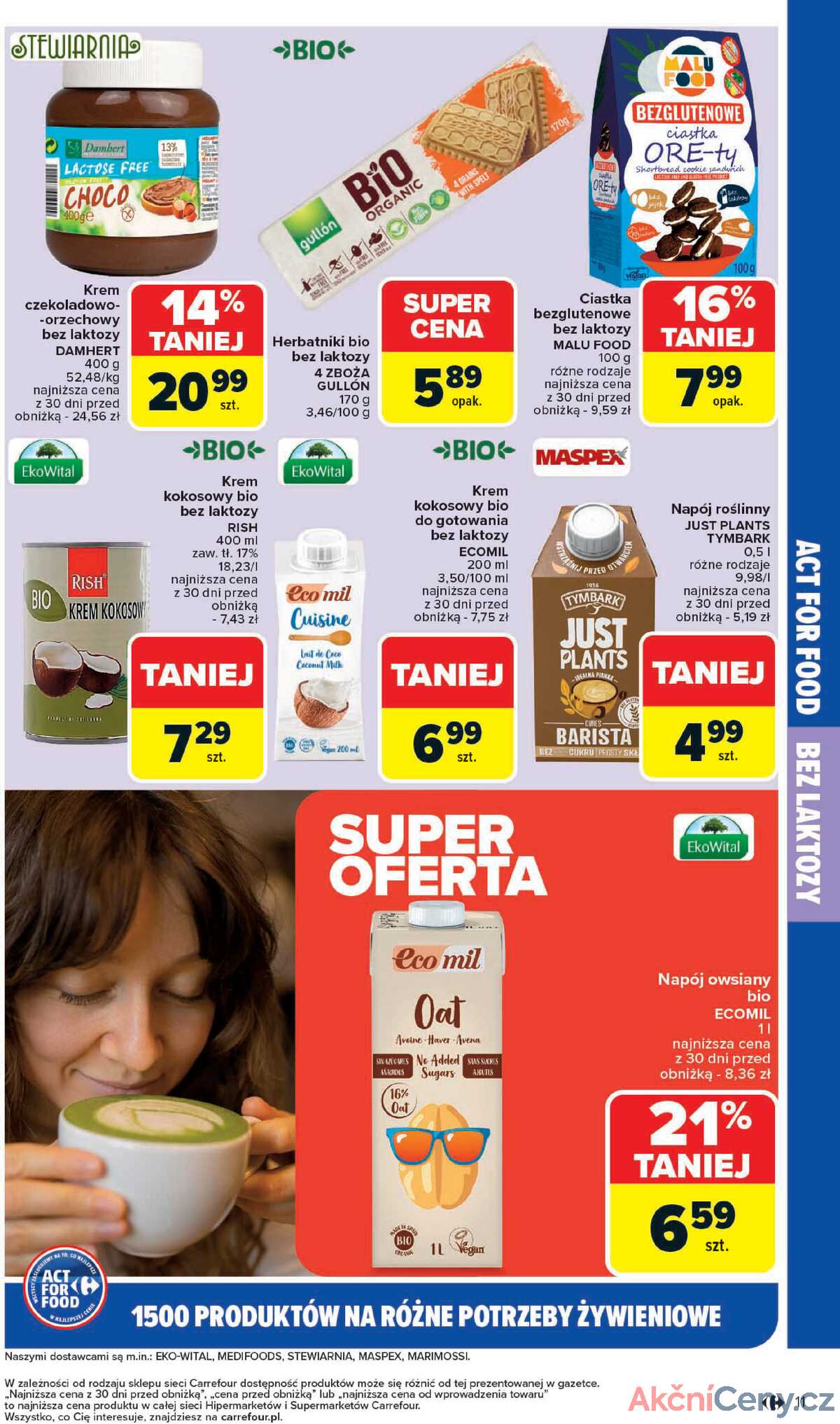 Leták Carrefour Polsko 3.11.-15.11.2025 - ACT FOR FOOD od pondělí! strana 11