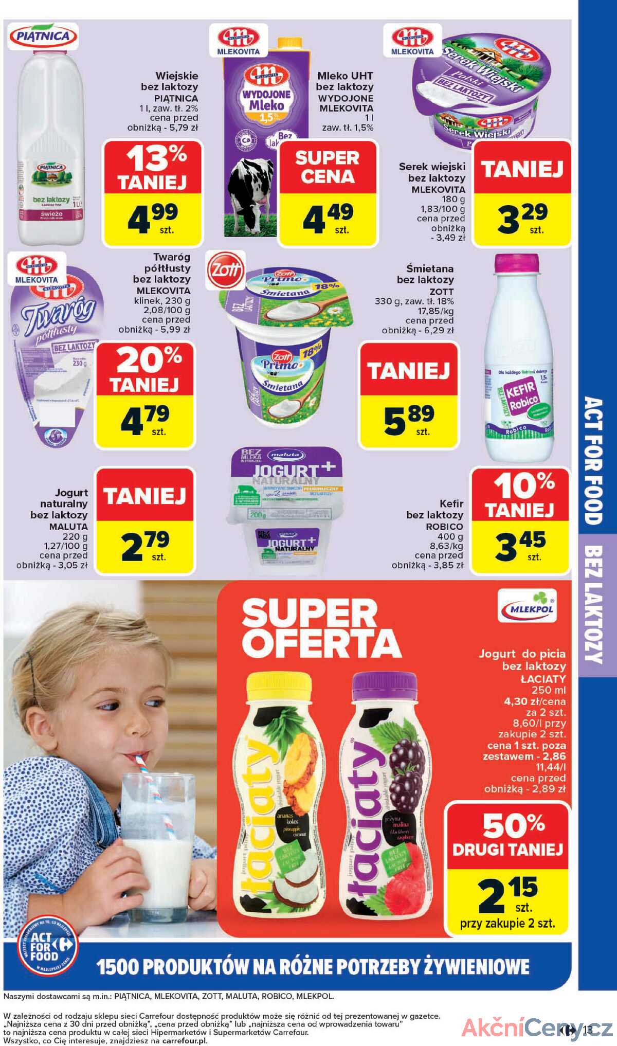 Leták Carrefour Polsko 3.11.-15.11.2025 - ACT FOR FOOD od pondělí! strana 13