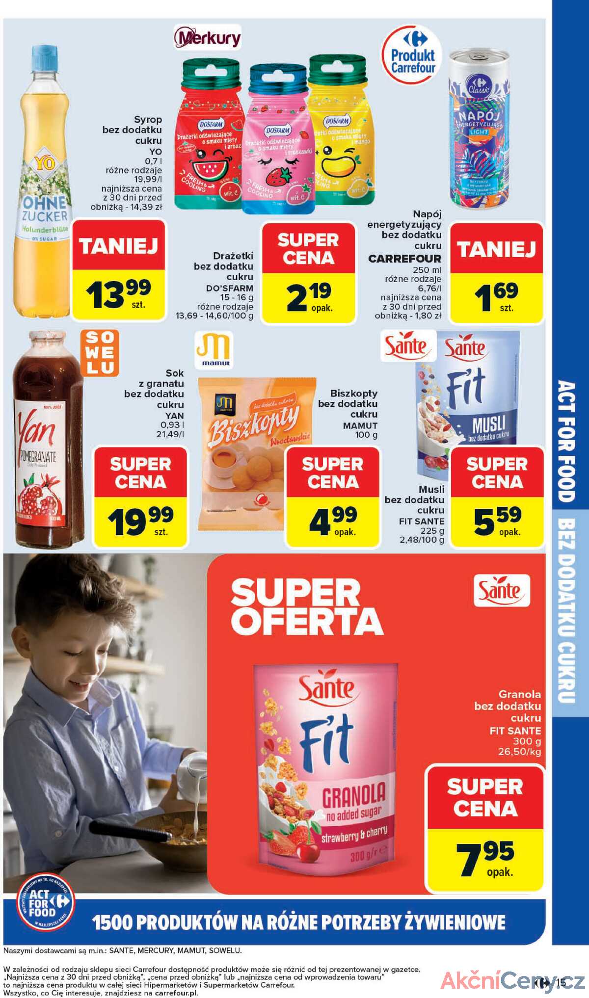 Leták Carrefour Polsko 3.11.-15.11.2025 - ACT FOR FOOD od pondělí! strana 15
