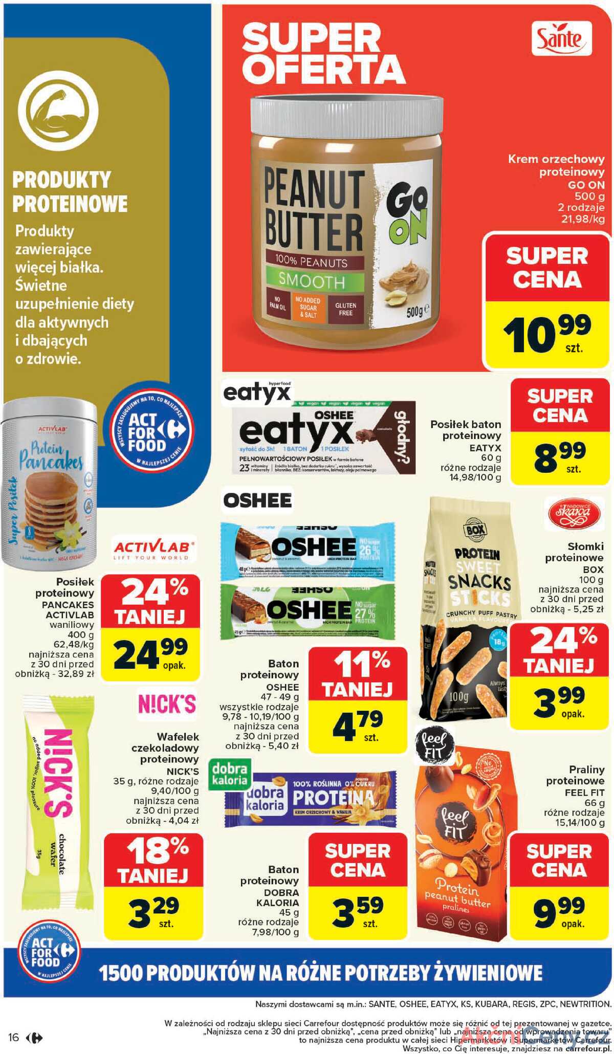 Leták Carrefour Polsko 3.11.-15.11.2025 - ACT FOR FOOD od pondělí! strana 16