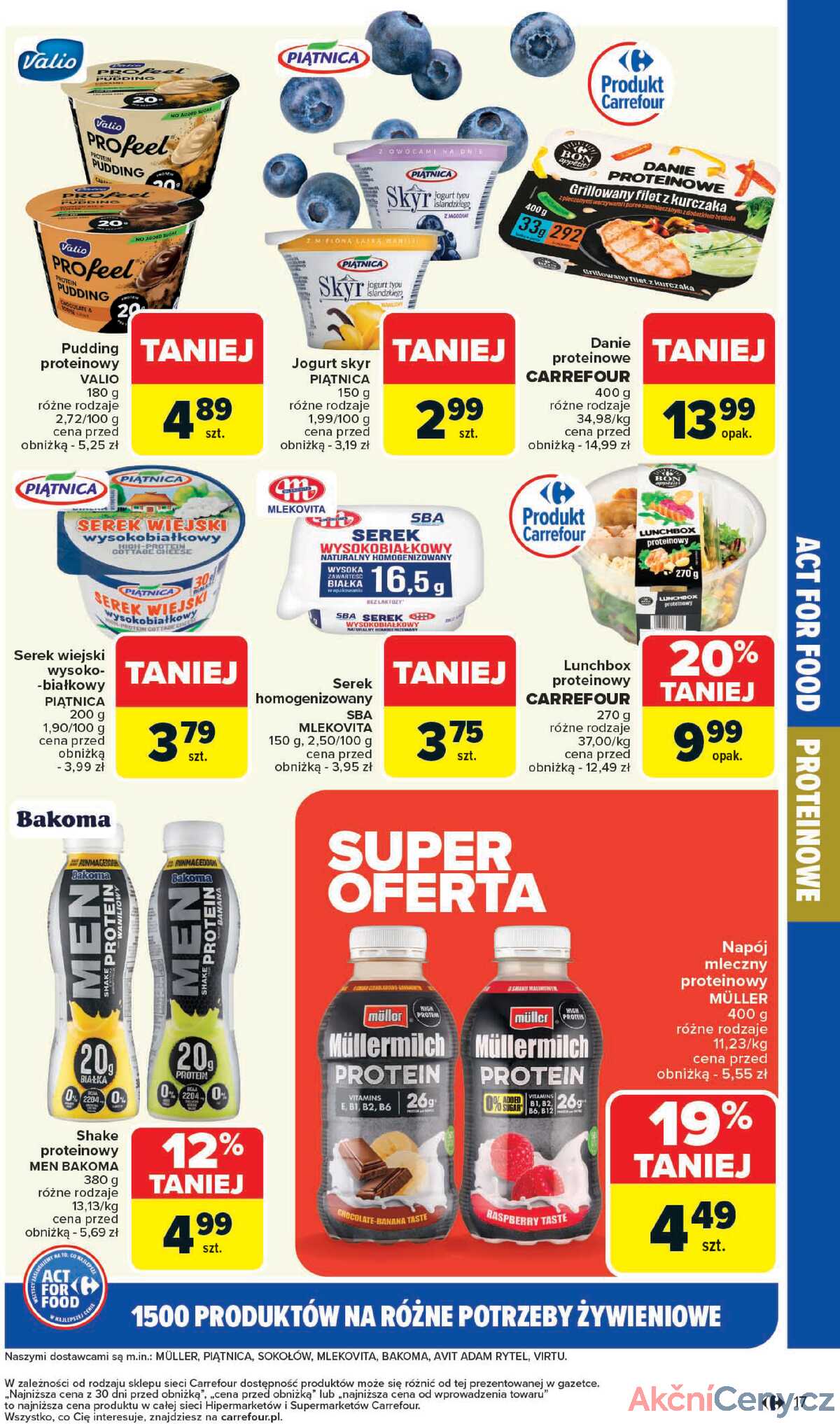 Leták Carrefour Polsko 3.11.-15.11.2025 - ACT FOR FOOD od pondělí! strana 17