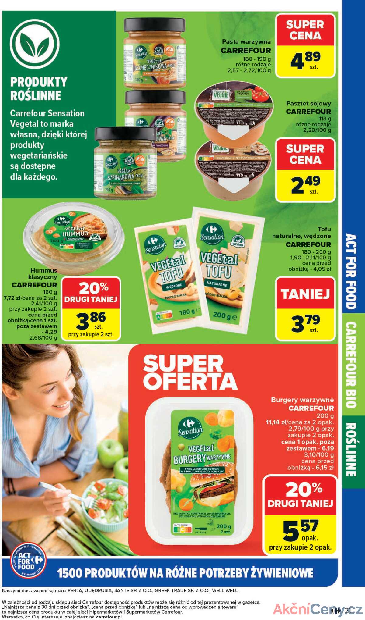 Leták Carrefour Polsko 3.11.-15.11.2025 - ACT FOR FOOD od pondělí! strana 21