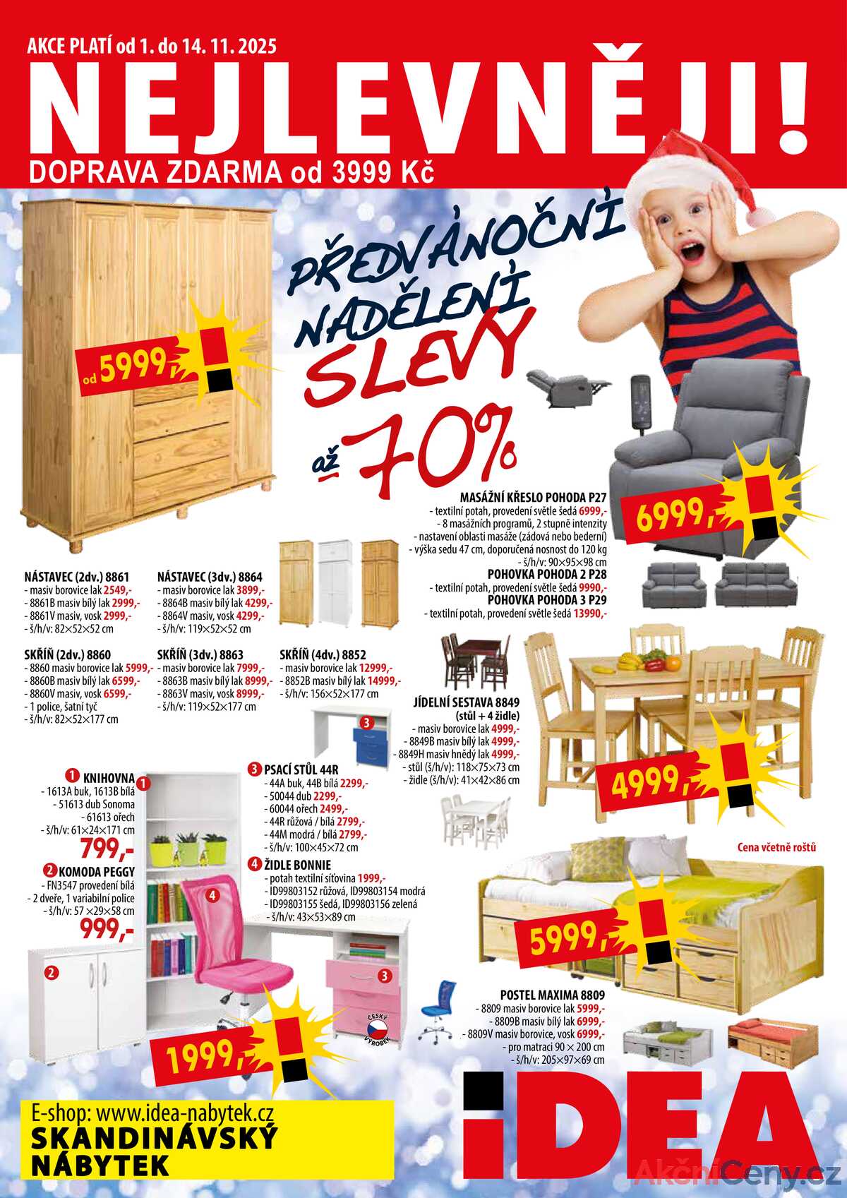 IDEA nábytek od 1.11. do 14.11.2025 strana 1