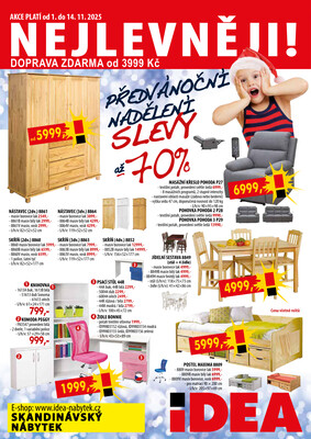 Idea nábytek letáky