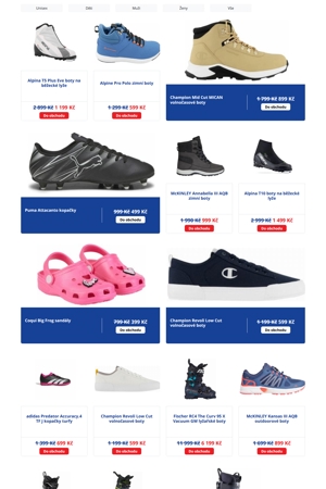 Intersport Boty - 4. 11. 2025