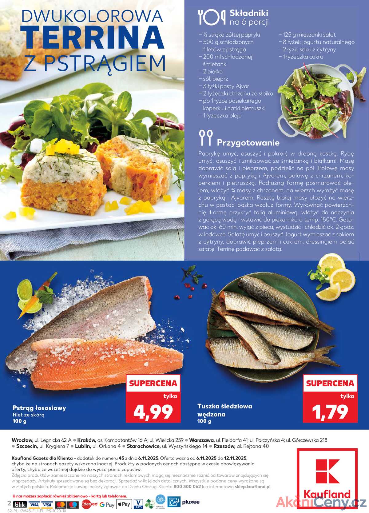 Leták Kaufland Polsko 6.11.-12.11.2025 strana 2