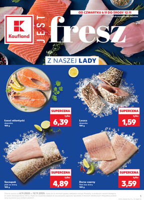 Leták Kaufland Polsko 6.11.-12.11.2025