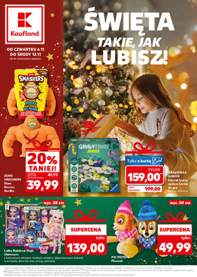 Leták Kaufland Polsko 6.11.-12.11.2025