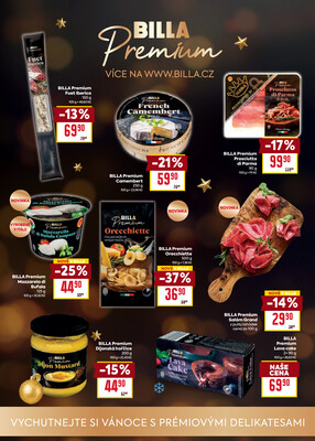 Billa katalog Vánoce II. od 12.11. do 2.12.2025
