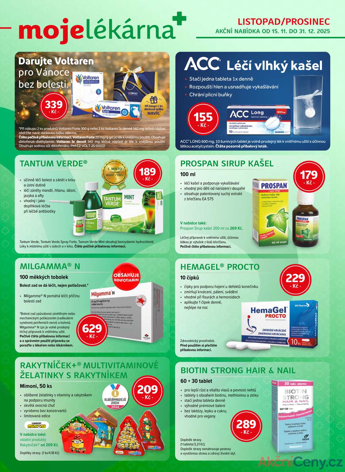 mojelekarna.cz od 15.11. do 31.12.2025 strana 1