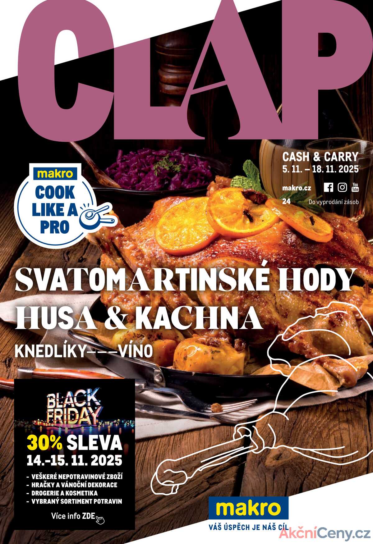 Makro Pro milovníky jídla do 18.11. strana 1