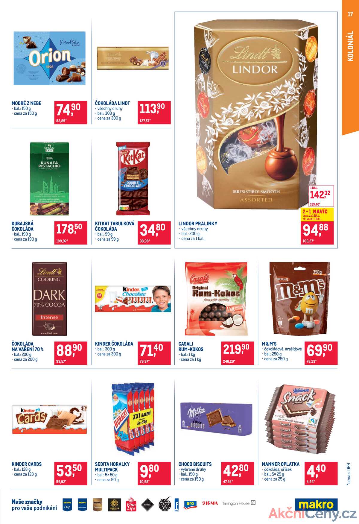 Makro Pro milovníky jídla do 18.11. strana 17