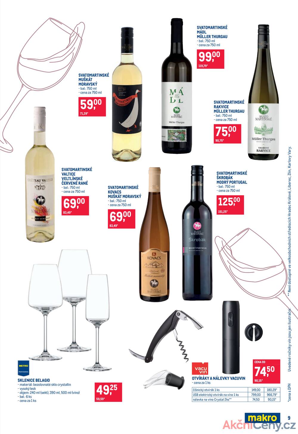 Leták MAKRO
platný do 18.11.2025 - strana 9