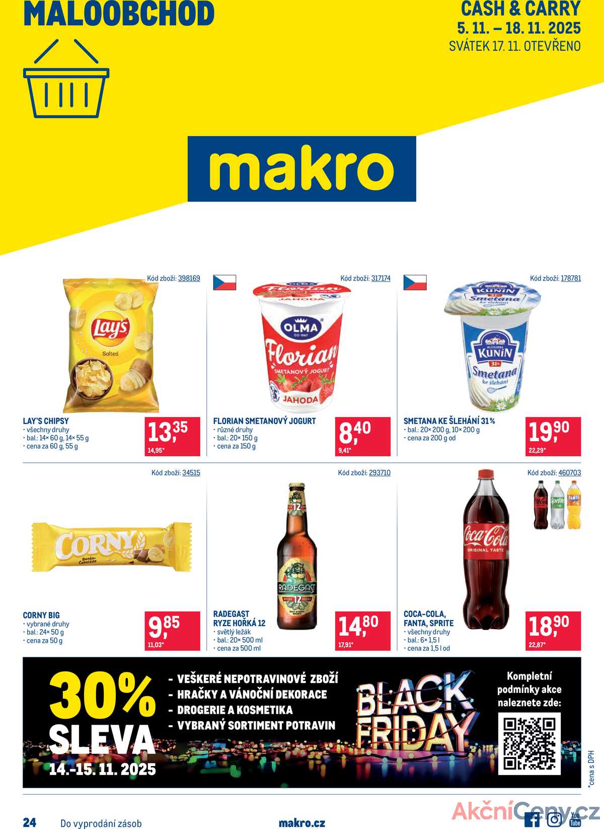 MAKRO Maloobchod od 5.11. do 18.11.2025 strana 1
