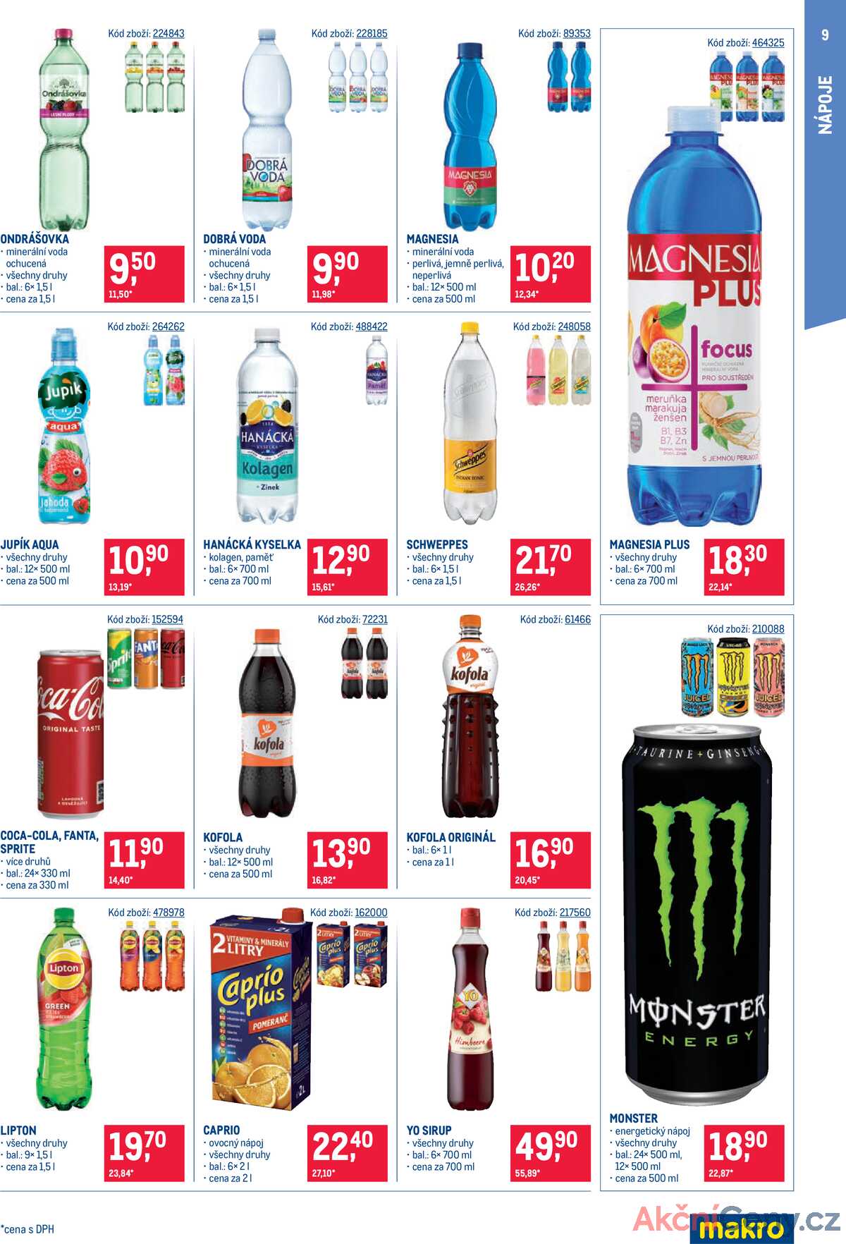 MAKRO Maloobchod od 5.11. do 18.11.2025 strana 9