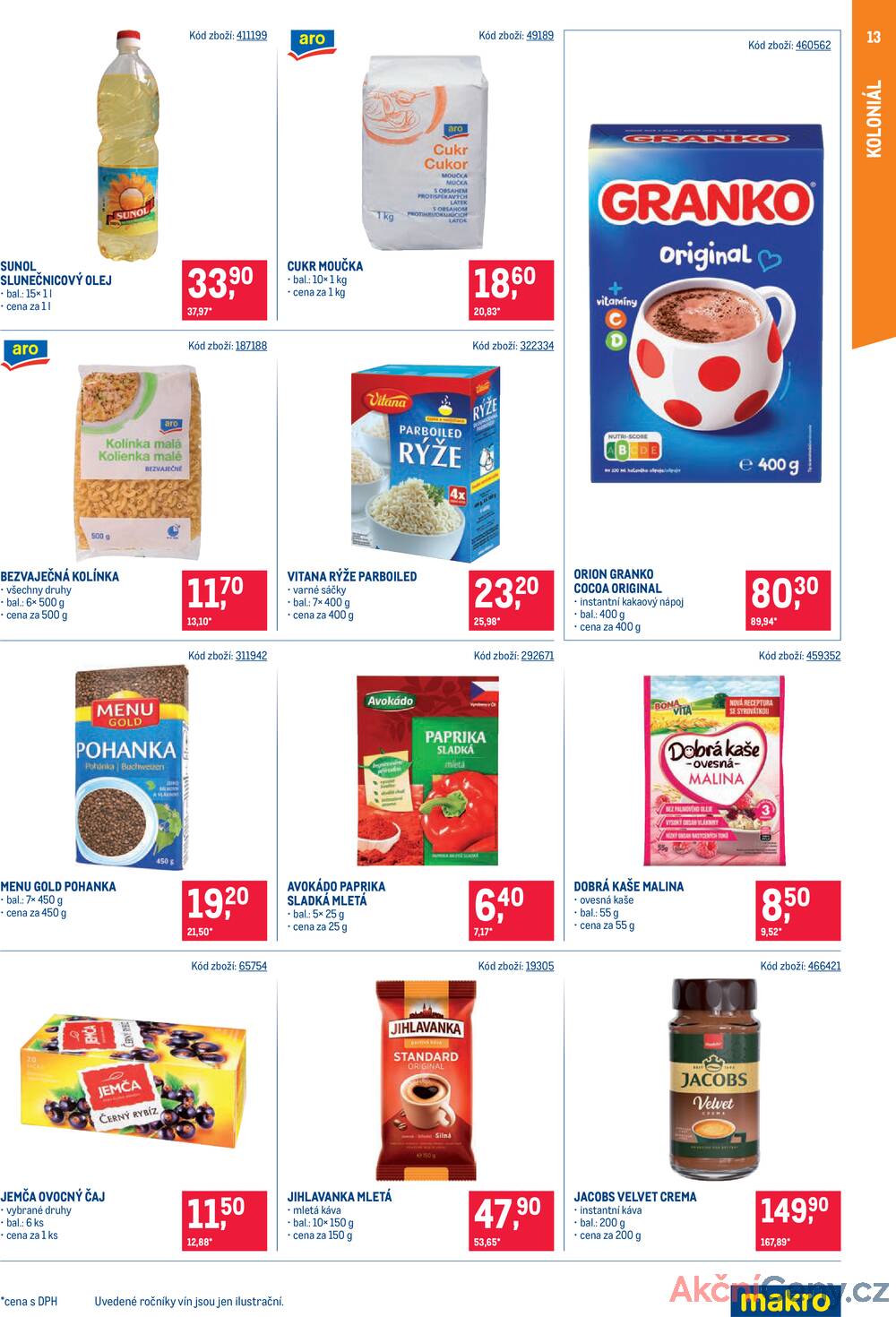 Leták MAKRO
platný do 18.11.2025 - strana 13