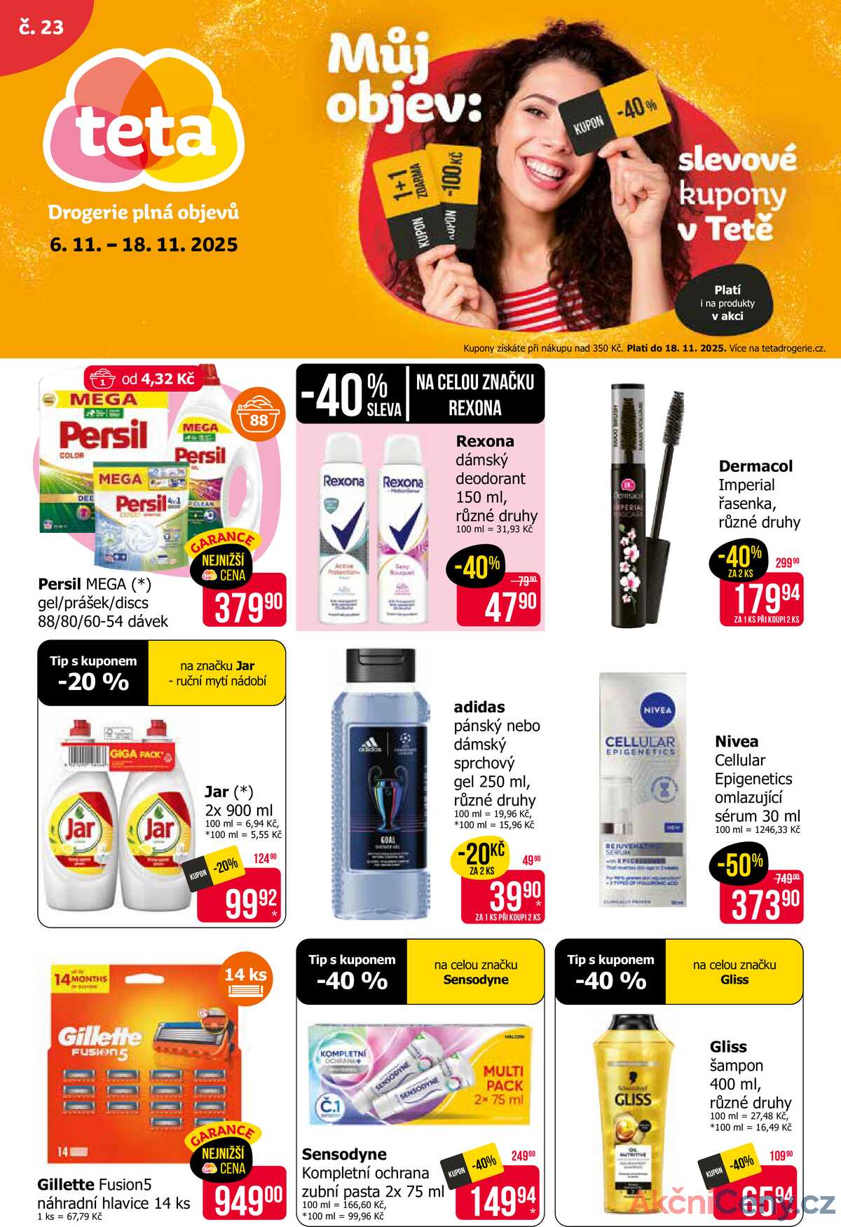 Teta drogerie  od 6.11. do 18.11.2025 strana 1
