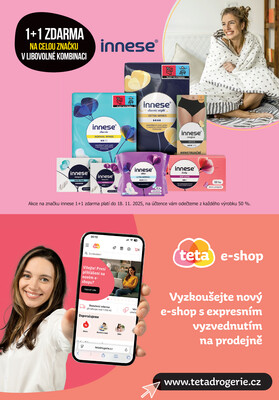 Teta drogerie  od 6.11. do 18.11.2025