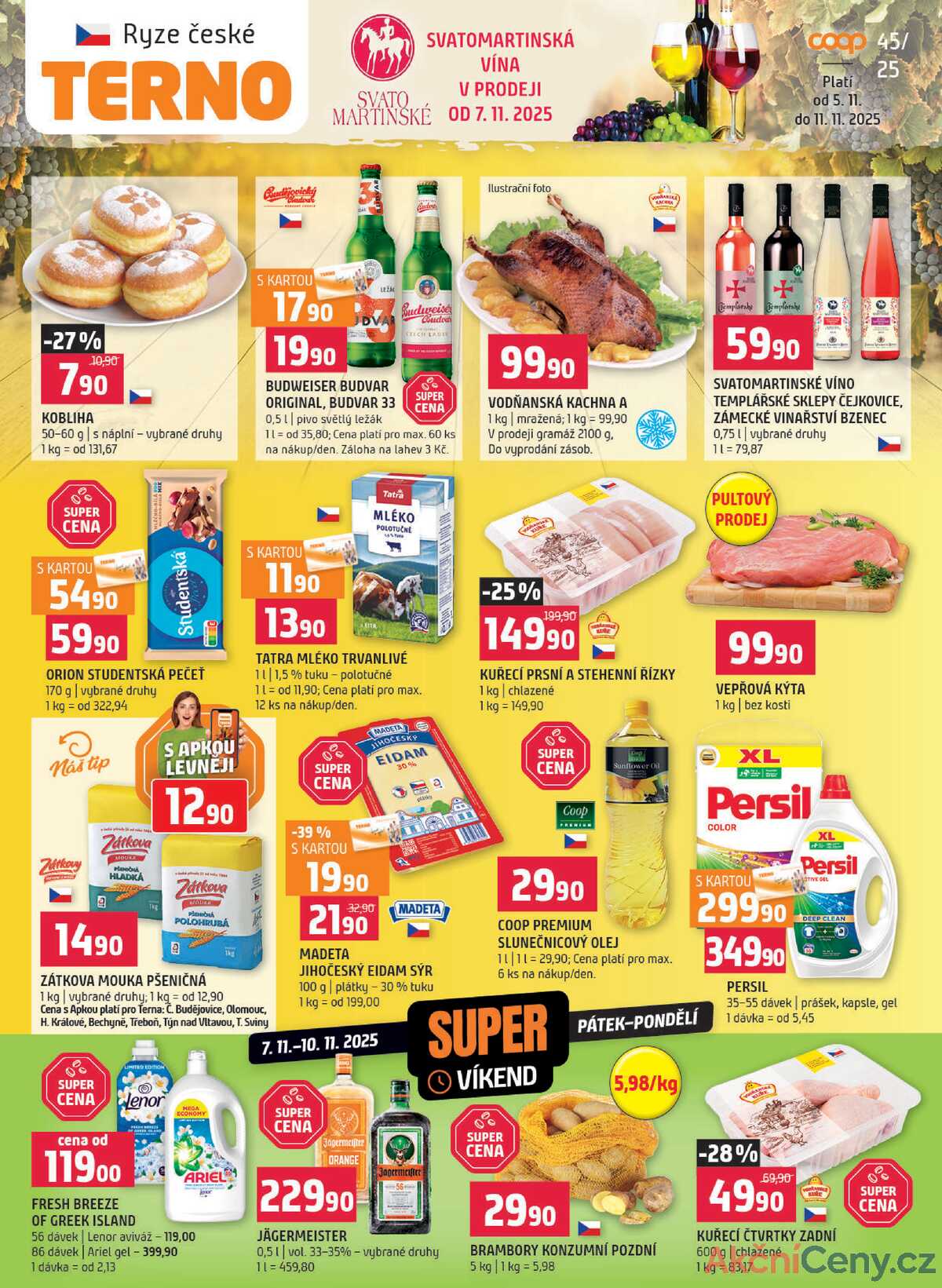 Terno Strakonice a Blatná 5.11. - 11.11. strana 1