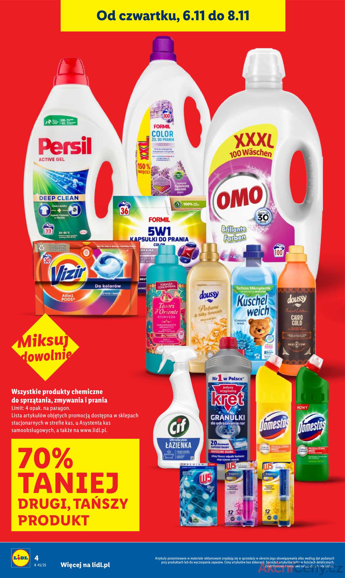Leták Lidl Polsko 6.11.-8.11.2025 strana 4