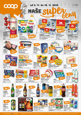 COOP Super Cena do 18.11.