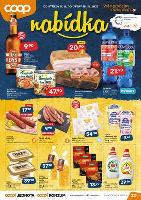 COOP Západočeský region do 18.11.