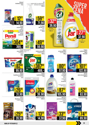 JIP Cash & Carry Brno, Praha, Ostrava, Jilemnice, Pardubice, Ostrava, Karlovy Vary, Olomouc a Zlín od 5.11. do 11.11.2025