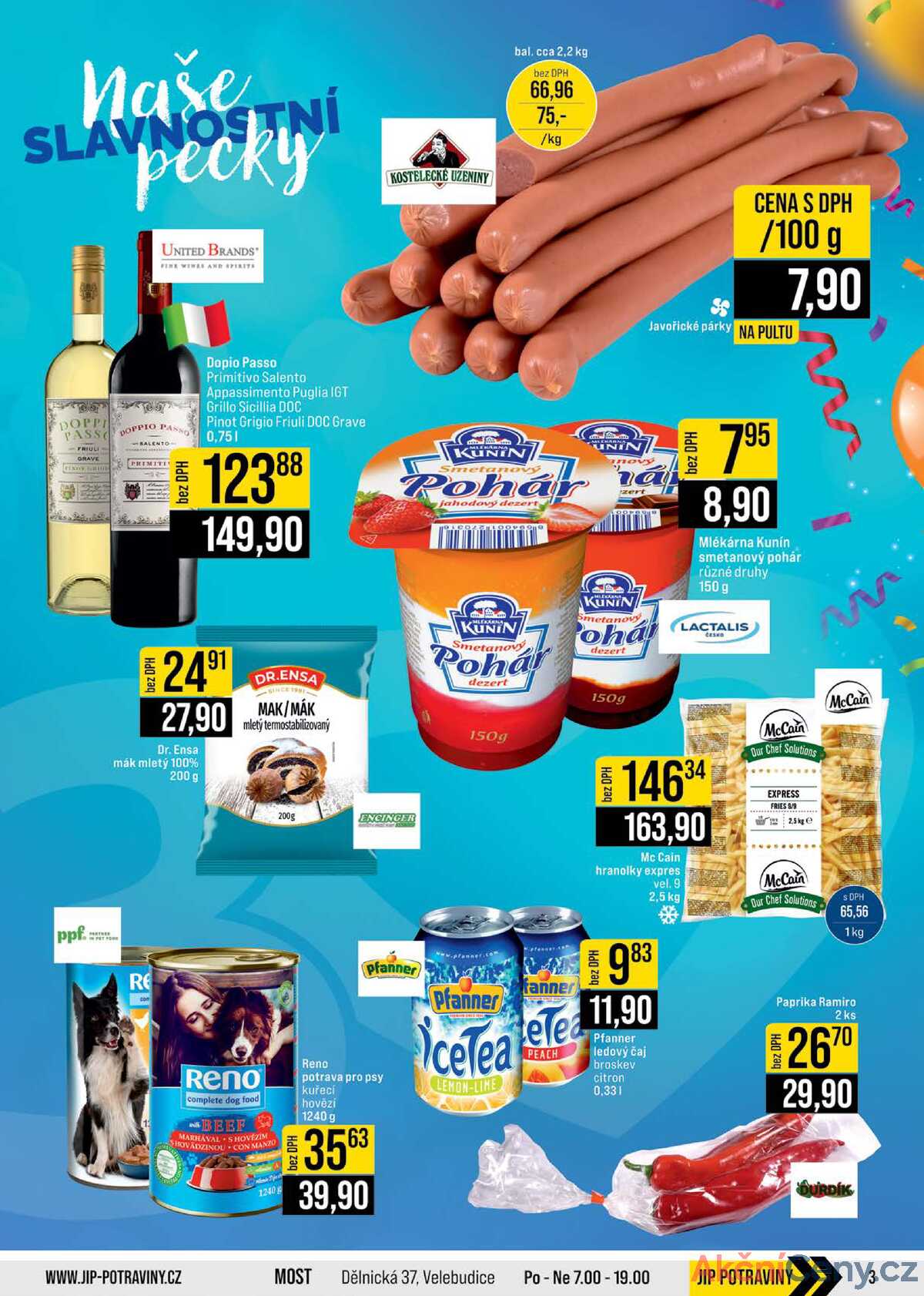 JIP Cash & Carry České Budějovice, Most, Náchod, Polička, Sušice a Svoboda nad Úpou 5.11. - 11.11. strana 3