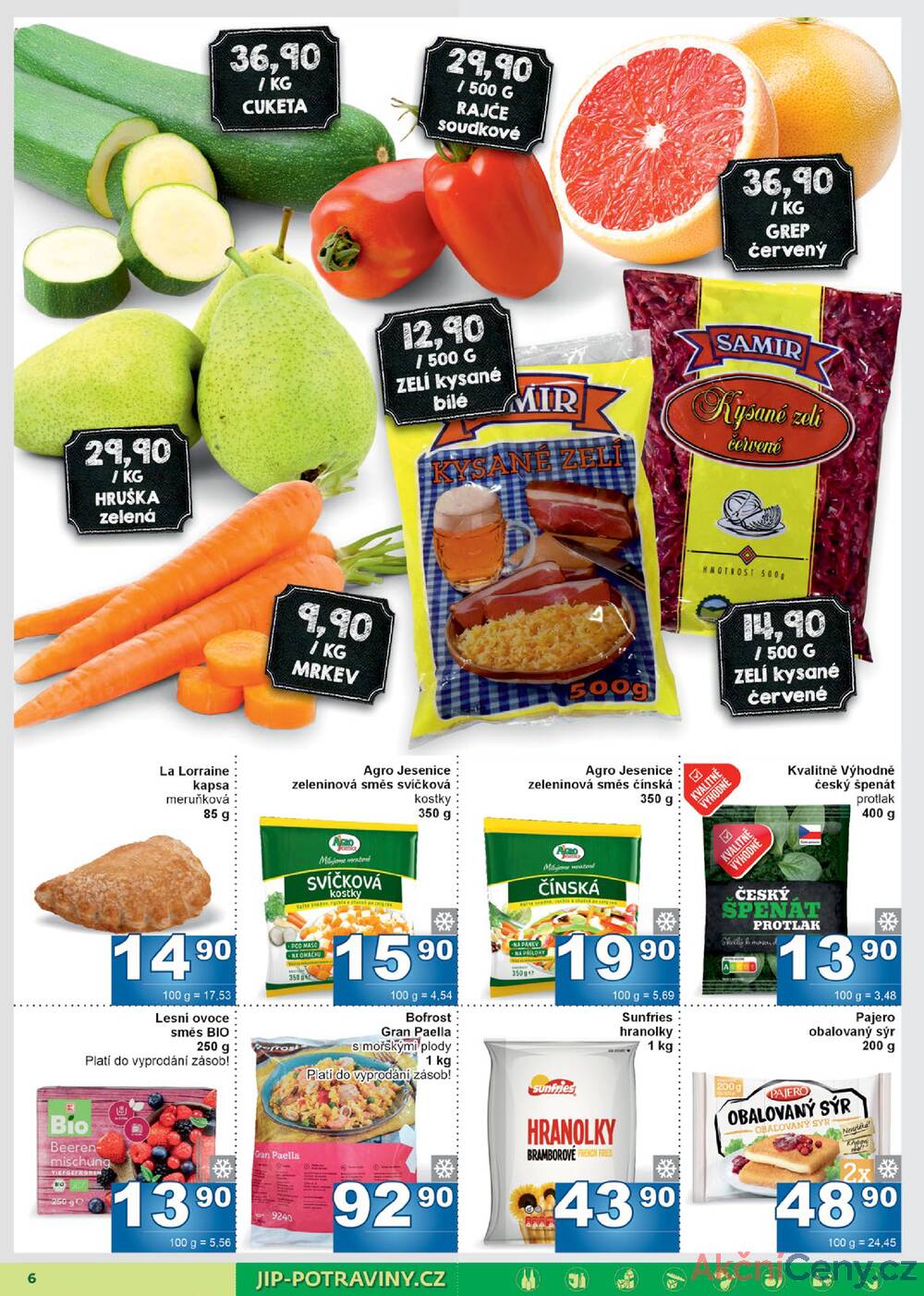 Leták JIP
platný do 16.11.2025 - strana 6