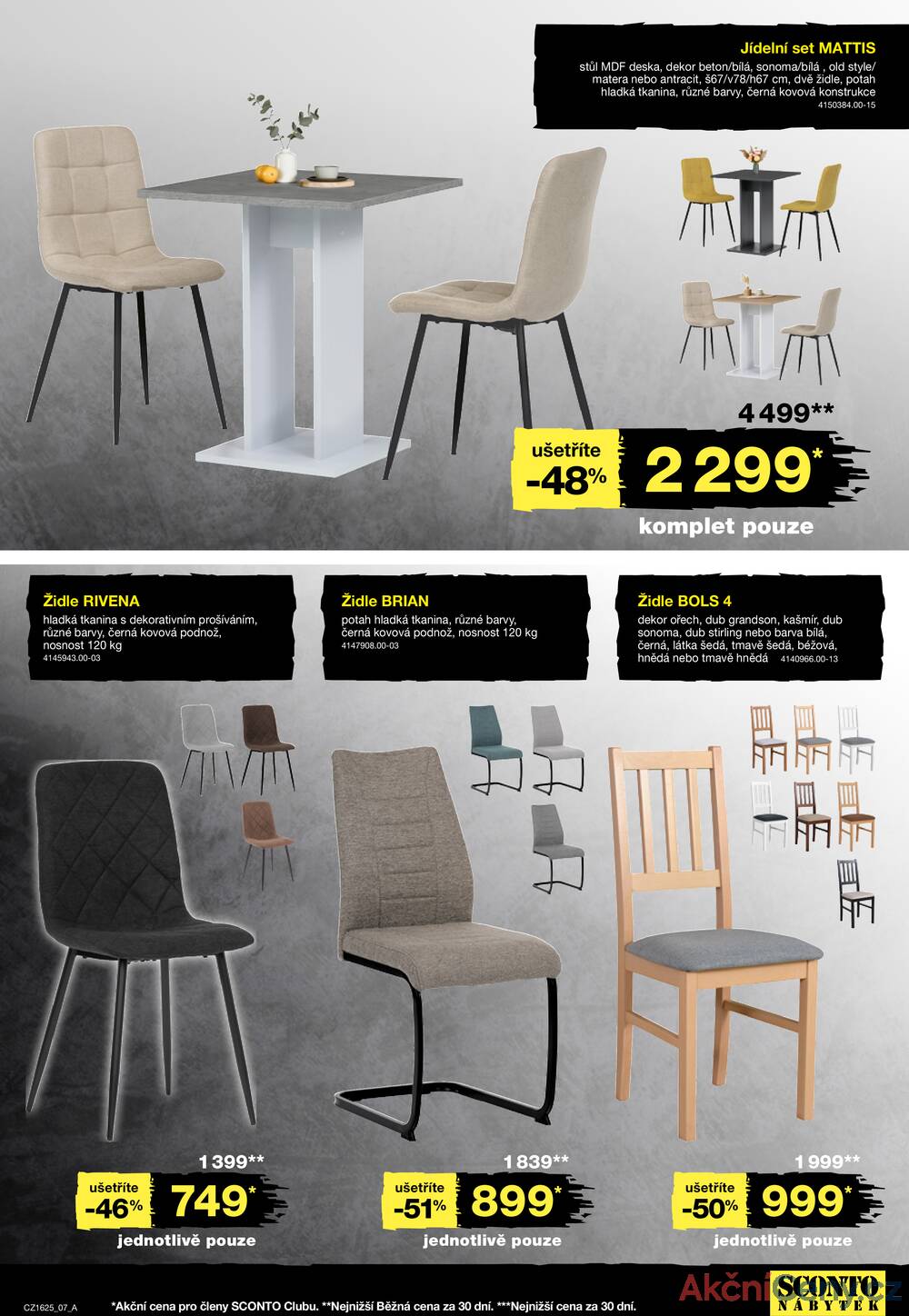 Leták SCONTO Nábytek - Sconto nábytek Black Friday od 12.11. do 4.12.2025 - strana 7