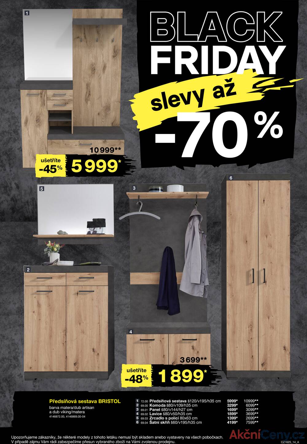 Leták SCONTO Nábytek - Sconto nábytek Black Friday od 12.11. do 4.12.2025 - strana 14 Leták SCONTO Nábytek - Sconto nábytek Black Friday od 12.11. do 4.12.2025 - strana 14