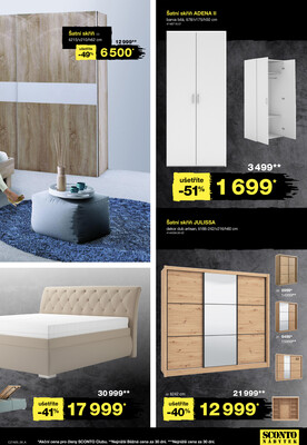 Sconto nábytek Black Friday od 12.11. do 4.12.2025